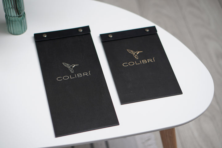 Custom Leather Menu: Wooden Restaurant Menu Holder