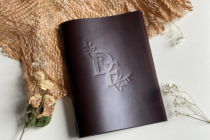 Custom Menu Covers – Leather Restaurant Folders with Logo