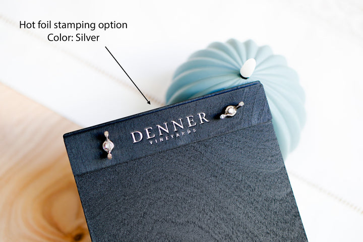 Wood Restaurant Menu Holder: Personalized Menu Clipboard