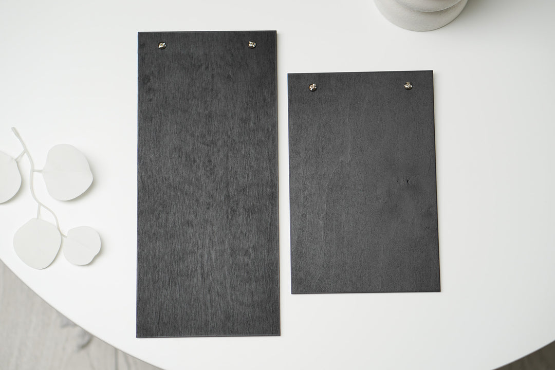 Custom Leather Menu: Wooden Restaurant Menu Holder