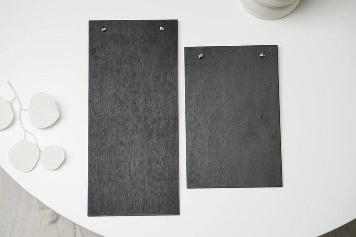 Custom Leather Menu: Wooden Restaurant Menu Holder