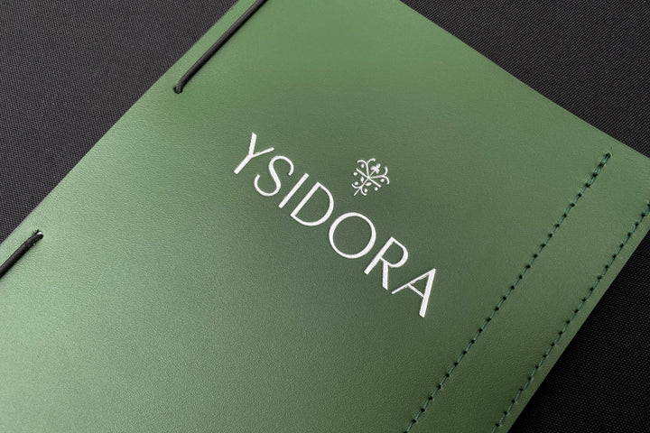 Embossed Leather Menu Cover
