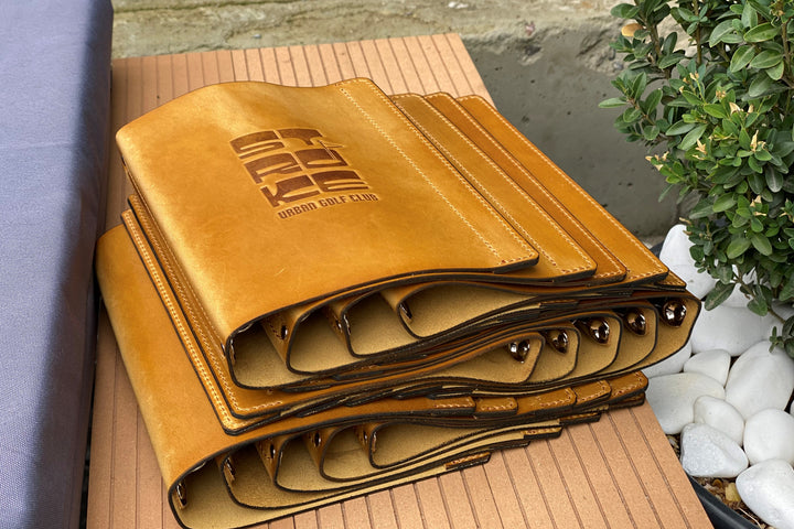 Leather Menu Cover A5: Ring Binder Restaurant Menu Folder