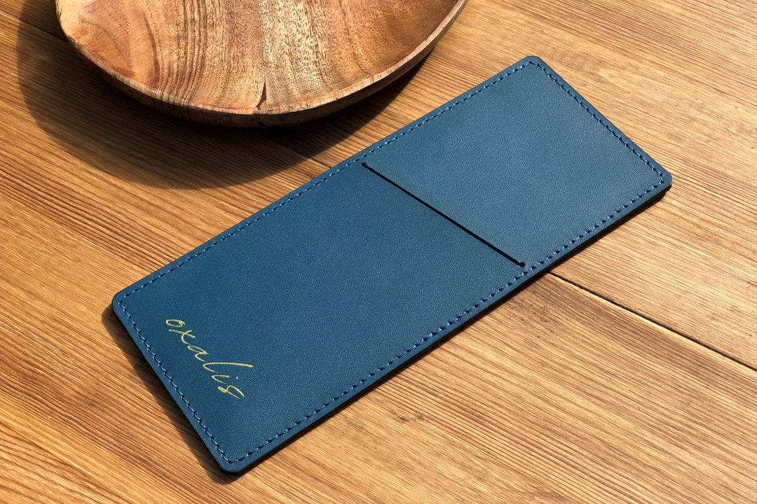 Personalized Leather Cutlery Pouch