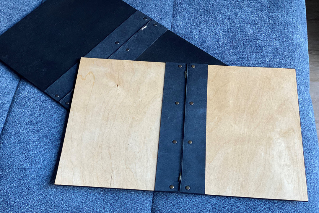 Leather Menu Cover: Restaurant Menu Folder