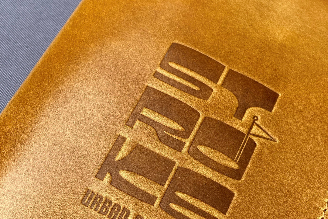 Leather Menu Cover A5: Ring Binder Restaurant Menu Folder