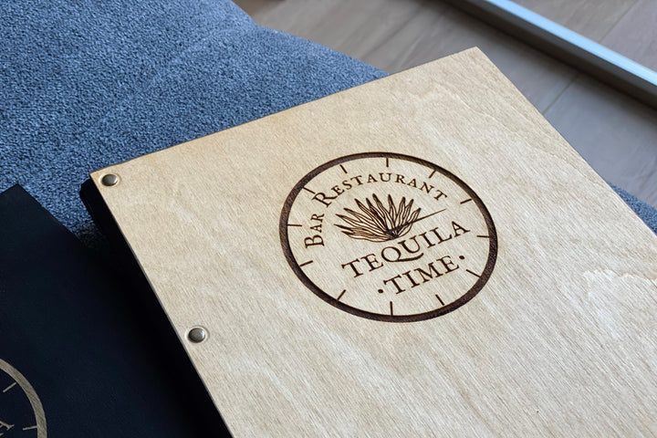Leather Menu Cover: Restaurant Menu Folder