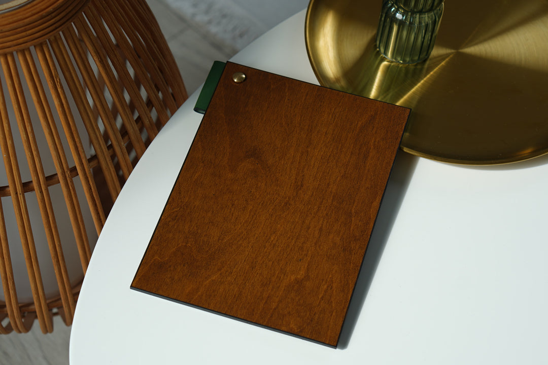 Leather Menu Board