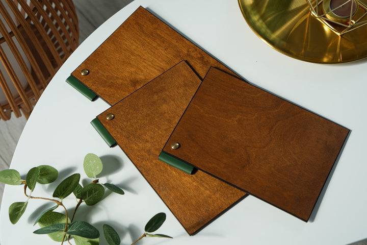 Leather Menu Board