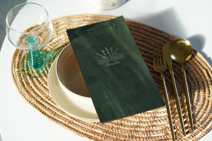 Custom Leather Menu Cover: Restaurant Menu Holder