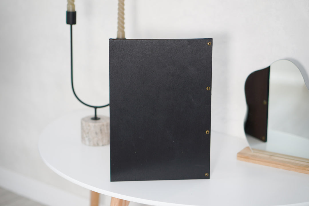 Leather Menu Board: Restaurant Menu Cover, Custom Logo