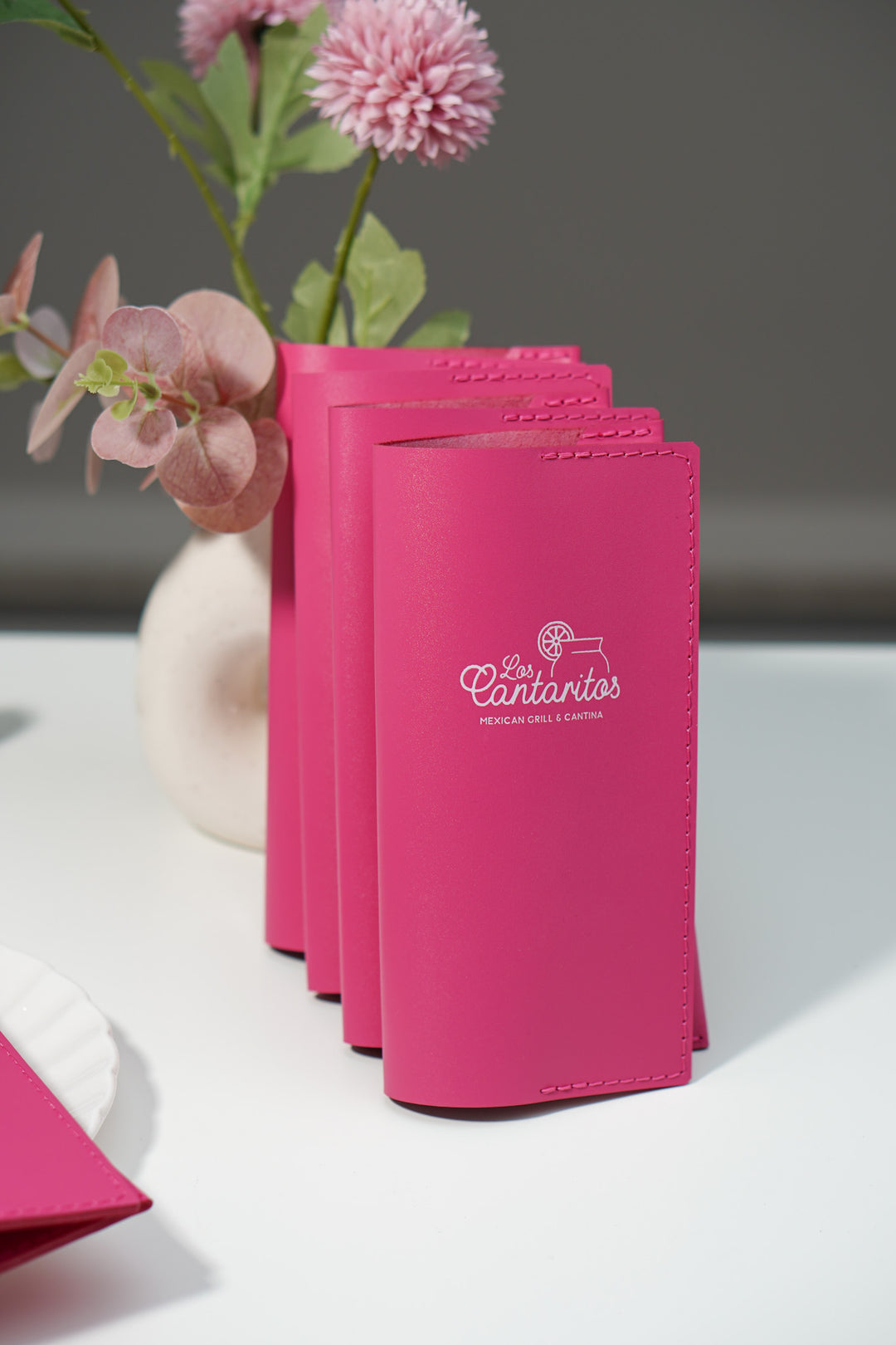 Personalized Leather Guest Check Holder: Custom Restaurant Bill Presenter