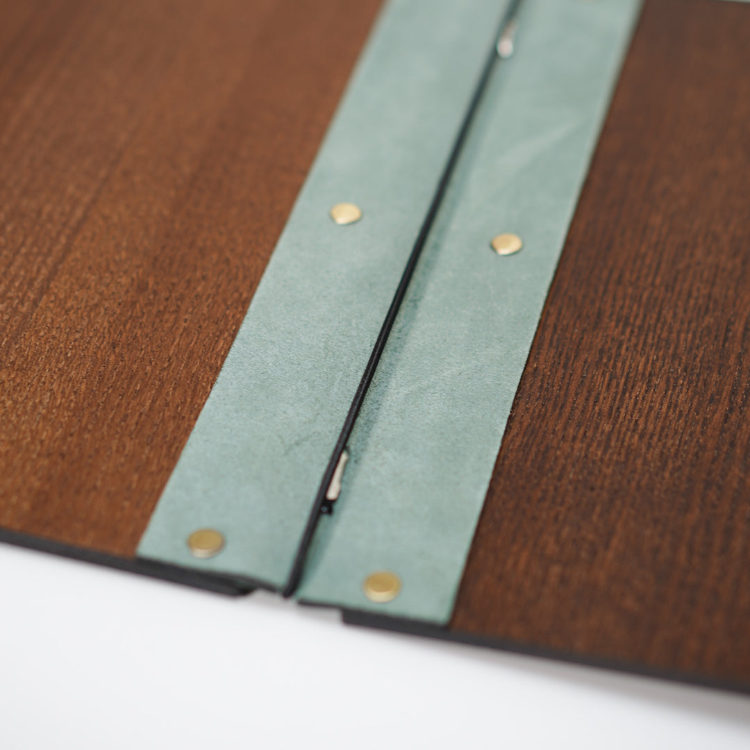 Ashwood & Leather Menu Folder: Ring Binding