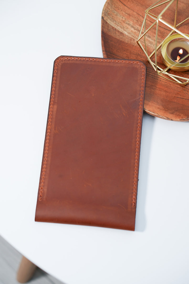 Personalized Leather Cutlery Pouch: Vintage Cutlery Organizer
