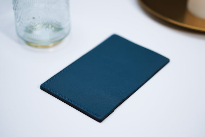 Leather Check Presenter: Restaurant Bill Holder with Embossing