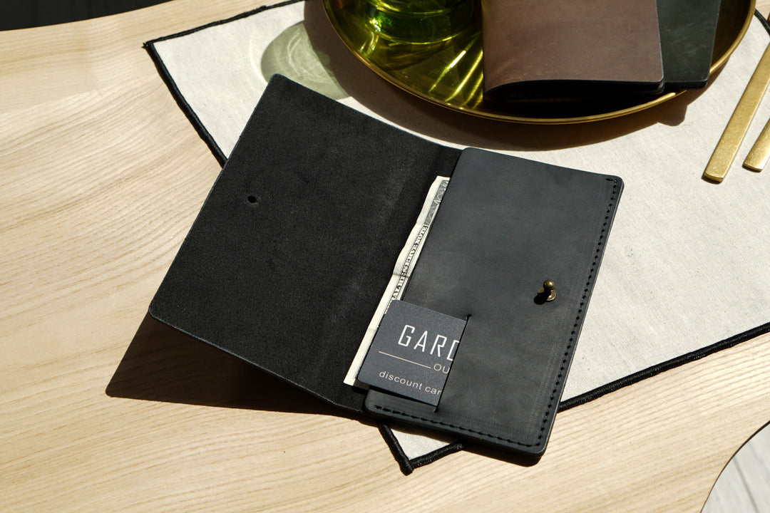 Bill Presenter for Restaurants & Cafes, Rustic Guest Check Folder, Handmade Server Book