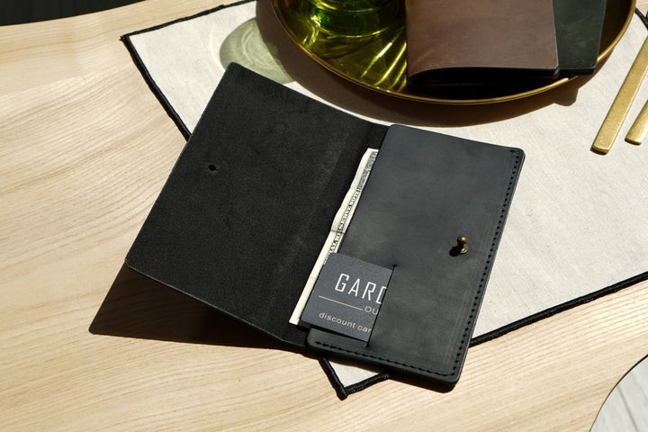 Bill Presenter for Restaurants & Cafes, Rustic Guest Check Folder, Handmade Server Book