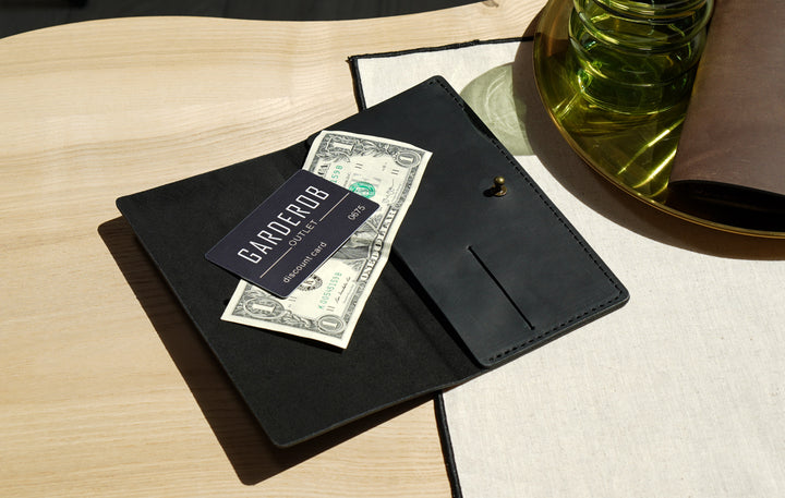 Bill Presenter for Restaurants & Cafes, Rustic Guest Check Folder, Handmade Server Book