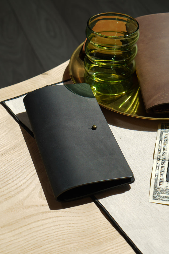 Bill Presenter for Restaurants & Cafes, Rustic Guest Check Folder, Handmade Server Book