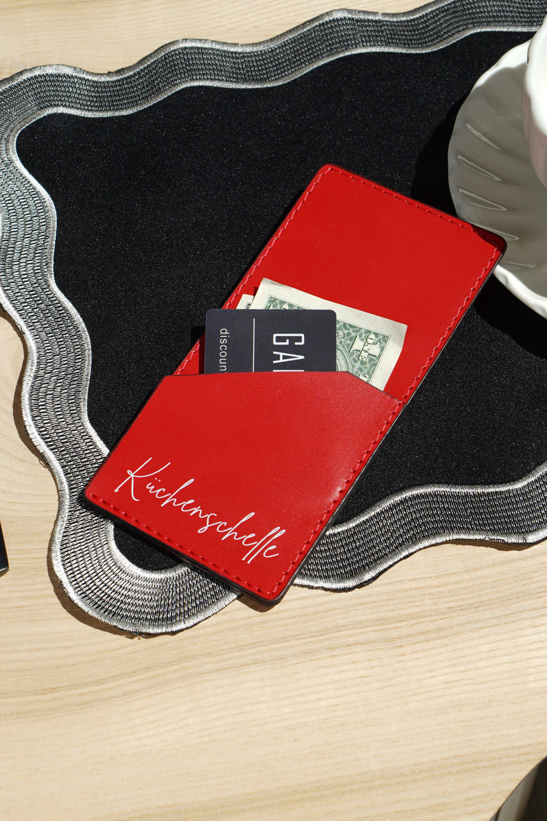 Personalized Leather Server Book: Restaurant Bill Organizer with Logo