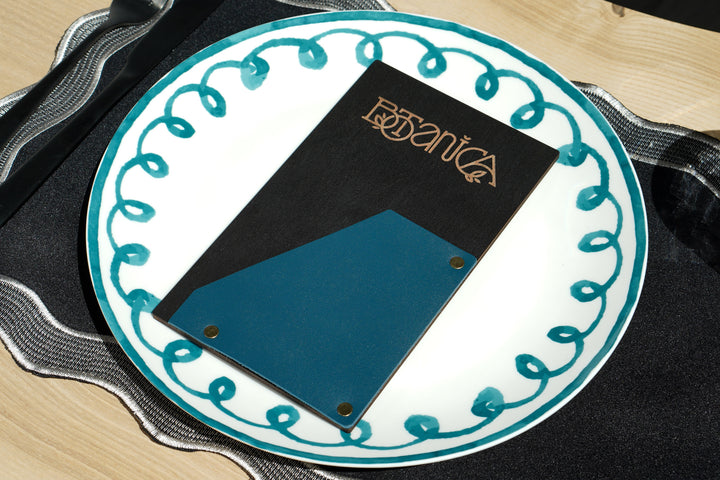 Personalized Wood Guest Check Book: Restaurant Server Booklet