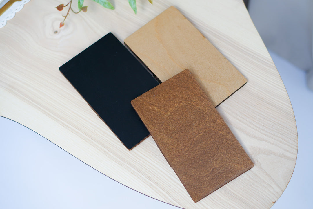 Engraved Wood Check Presenter: Custom Restaurant Bill Holder