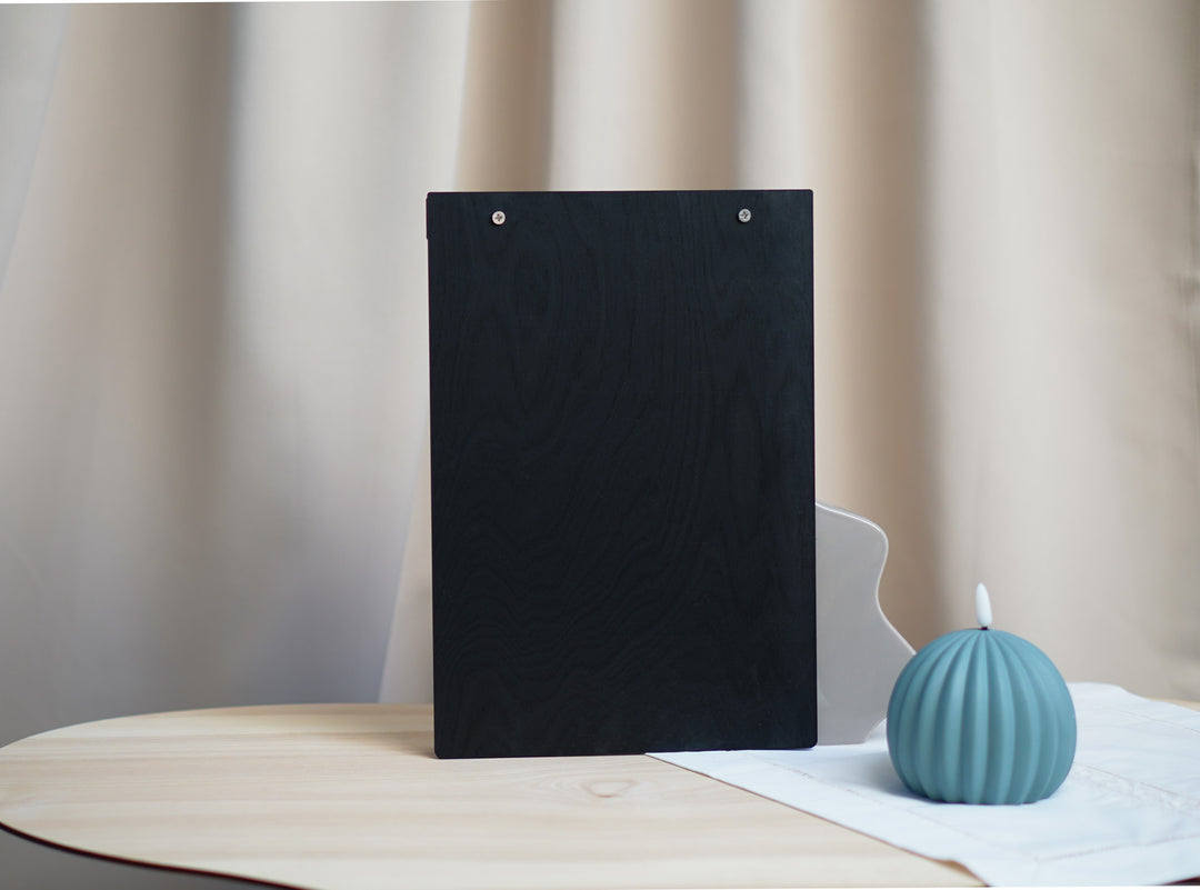 Wood Restaurant Menu Holder: Personalized Menu Clipboard