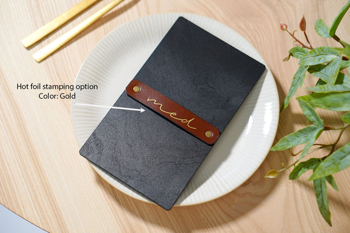 Personalized Wood Restaurant Bill Holder