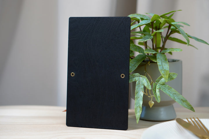 Personalized Wood Restaurant Bill Holder