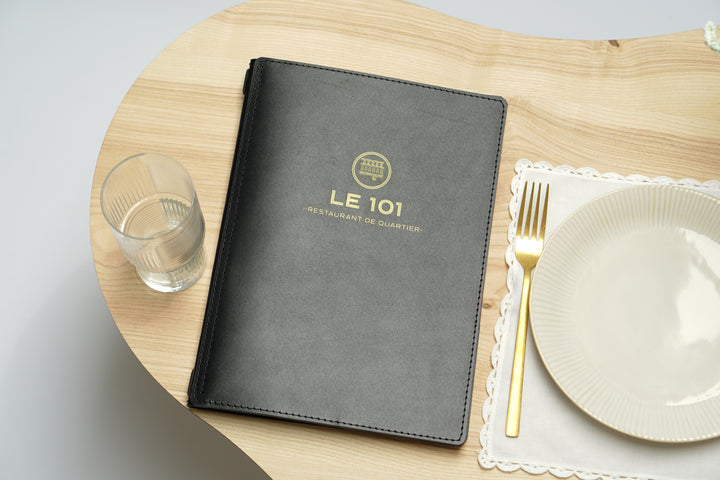 Leather Menu Cover: Custom Restaurant Menu Cover