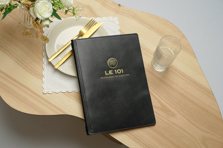 Leather Menu Cover: Custom Restaurant Menu Cover
