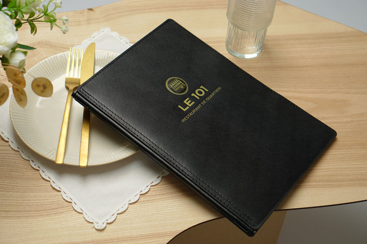Leather Menu Cover: Custom Restaurant Menu Cover