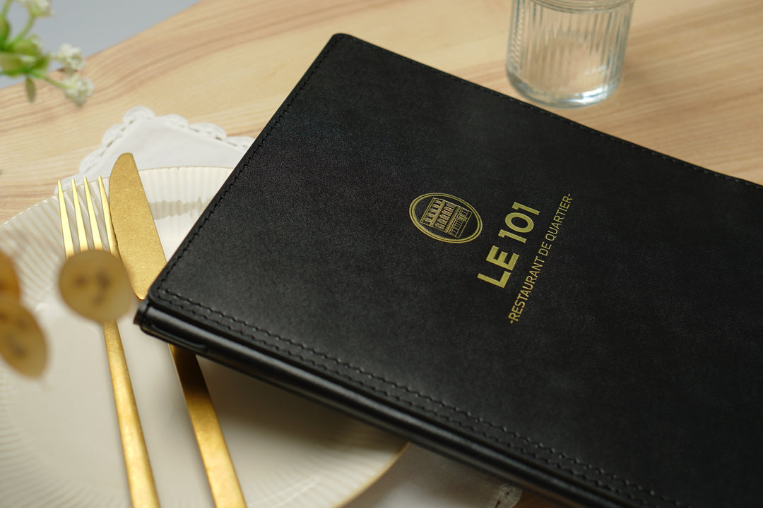 Leather Menu Cover: Custom Restaurant Menu Cover