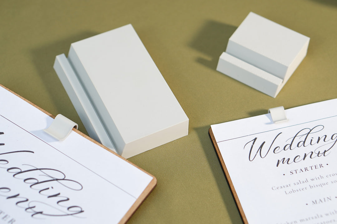 Wedding Menu: Wedding table top decor