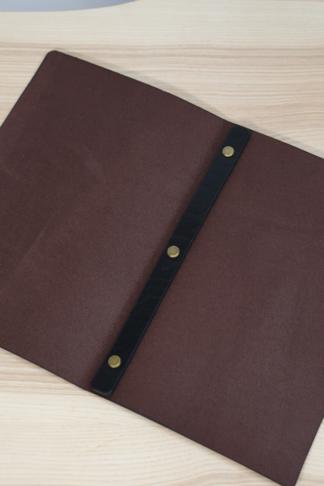 Custom Leather Restaurant Menu Folder with Embossed Logo