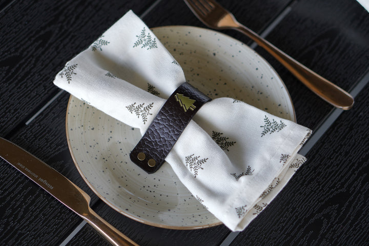 Napkin Rings with logo, Wedding Table Accessories