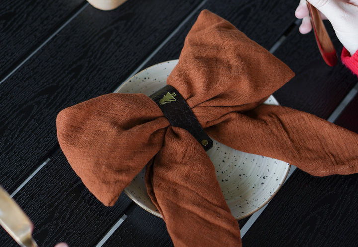 Napkin Rings with logo, Wedding Table Accessories