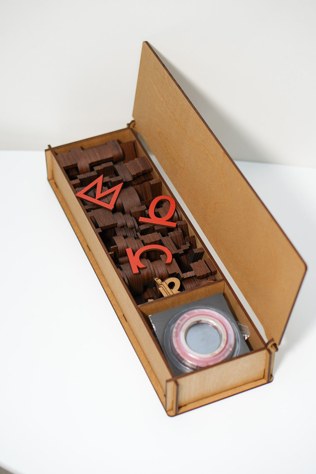 Wall Mounted Menu Board: Wooden Letter Rails for Cafe