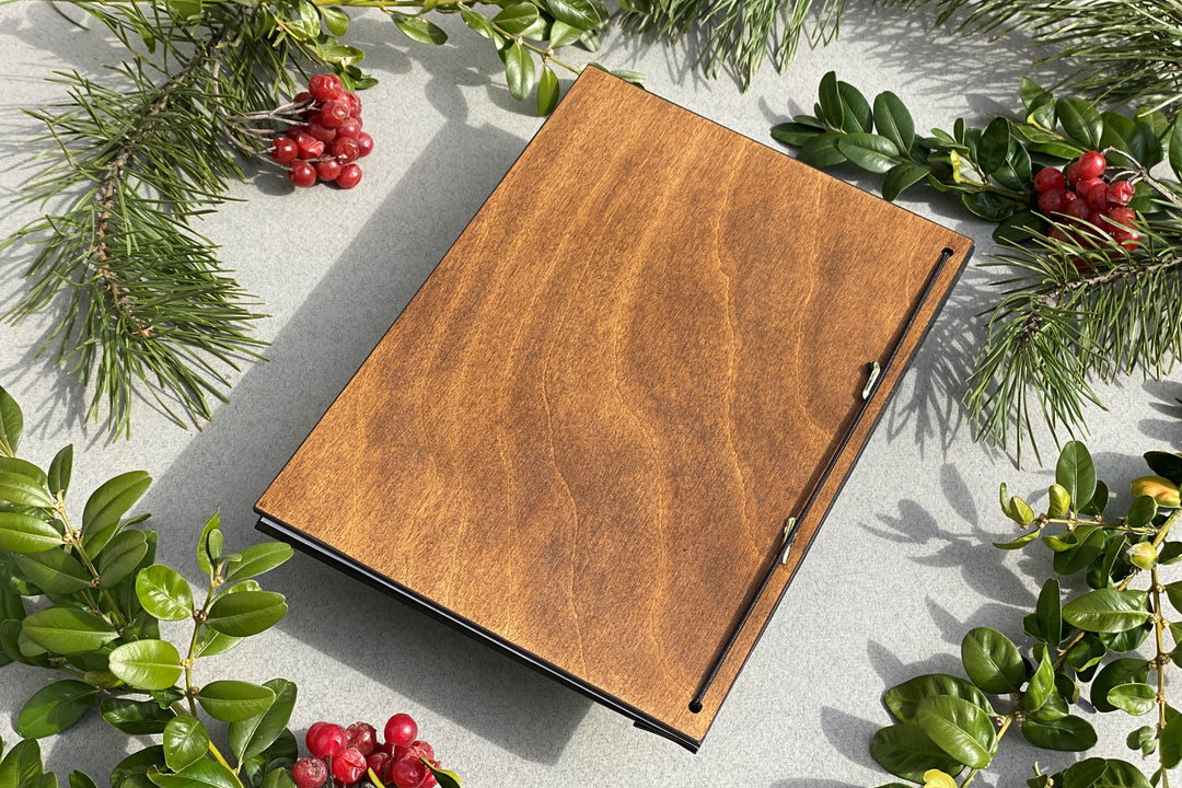 Leather Menu Cover, Restaurant Menu Folder