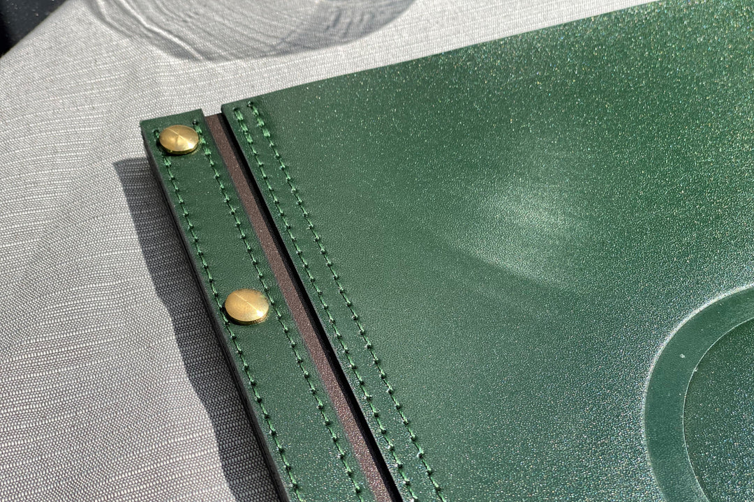 Leather Restaurant Menu Folder: Custom Menu Cover