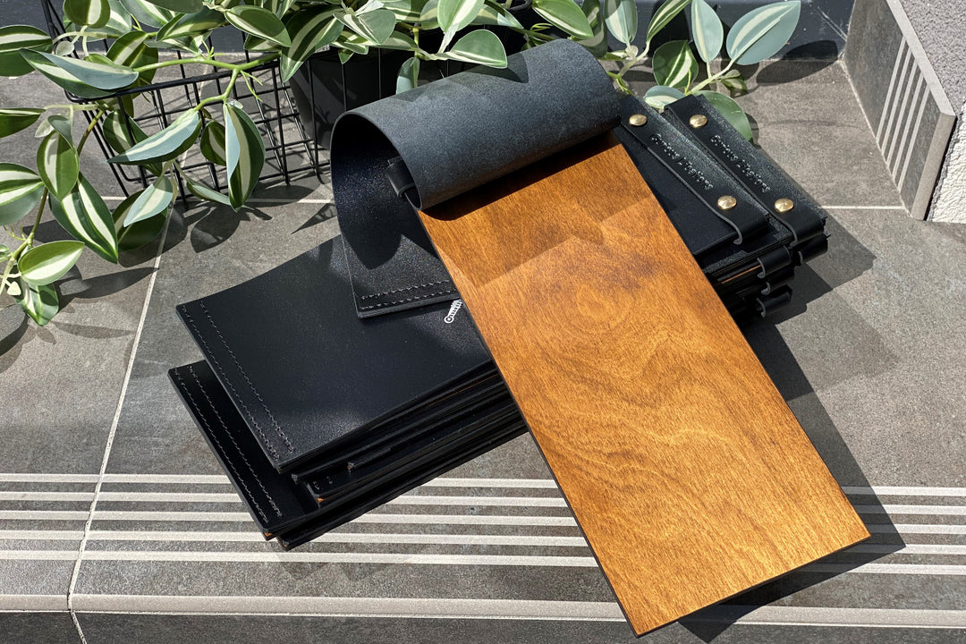 Leather Wine List Menu Folder: Restaurant Menu Holder, Custom Cover