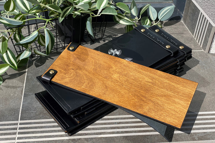 Leather Wine List Menu Folder: Restaurant Menu Holder, Custom Cover