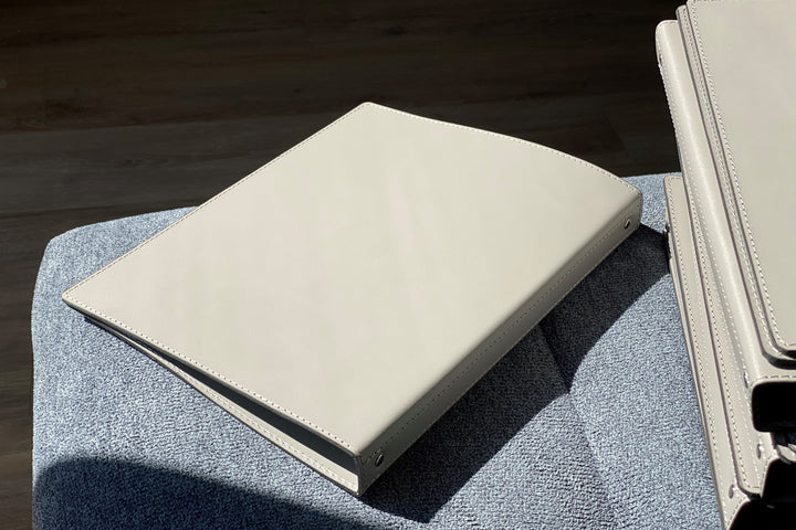 Embossed Leather Menu Cover: A4 A5 Restaurant Menu with Ring Binder