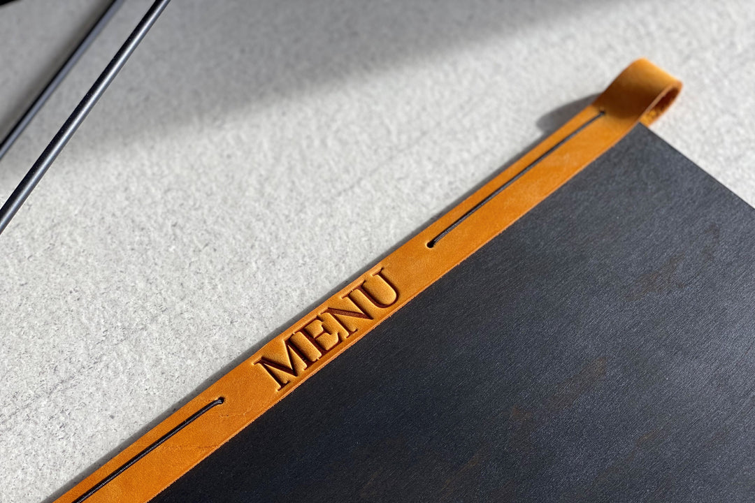Wooden Menu Folder