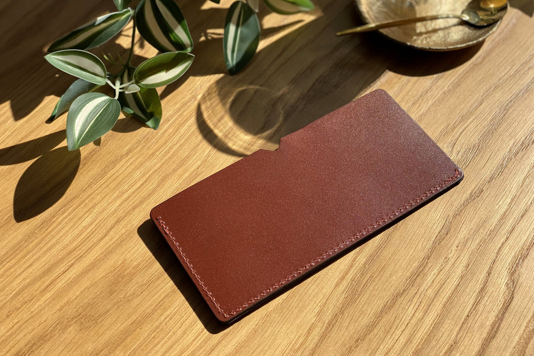 Leather Bill Holder: Embossed Check Presenter for Restaurant