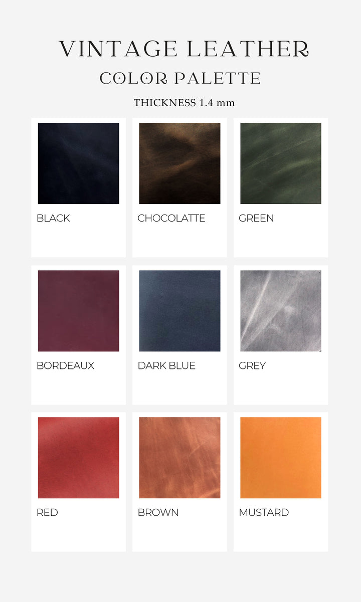 Vintage Leather Palette