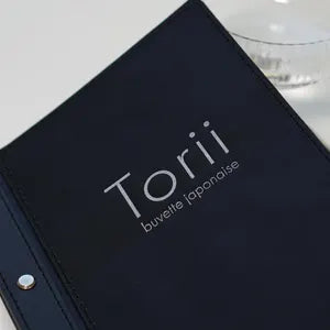 Custom Leather Menu Cover: Restaurant Menu Holder