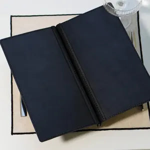 Custom Leather Menu Cover: Restaurant Menu Holder
